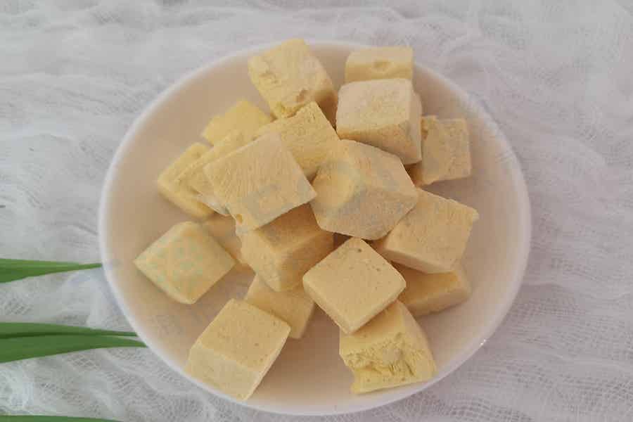芒果酸奶塊凍干：食品冷凍干燥機在水果酸奶塊凍干加工優(yōu)勢
