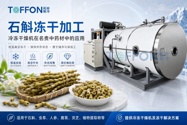 石斛凍干加工：冷凍干燥機在名貴中藥材中的應用